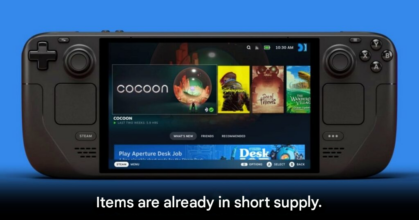 Steam Deck Out of Stock Worldwide as RAM Crisis Worsens