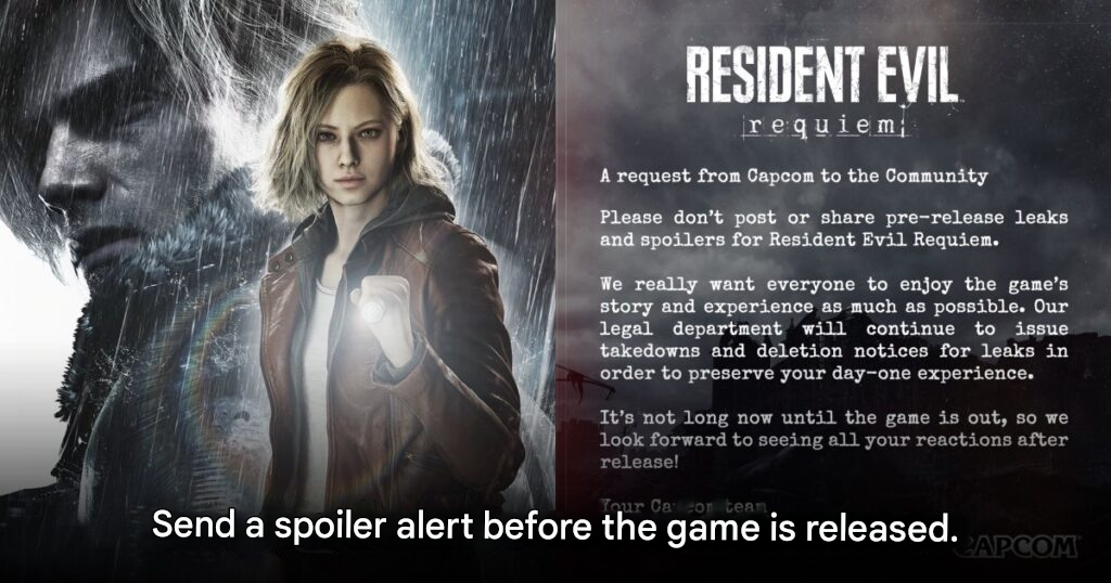 Resident Evil Requiem spoilers