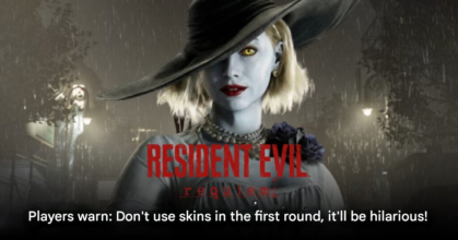 Resident Evil Requiem Lady Dimitrescu skin first playthrough
