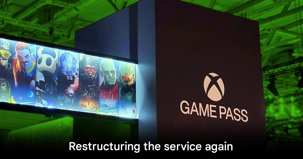 Xbox Game Pass subscription options and game library overview