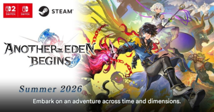 Another Eden Begins key visual featuring Aldo and Feinne