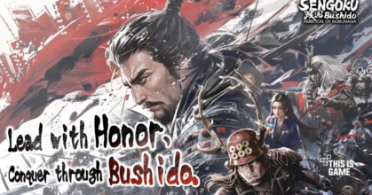Sengoku Bushido mobile strategy game with large-scale battlefield
