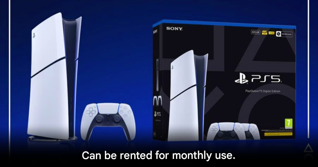 Sony PlayStation Flex program offering monthly PlayStation 5 rental in the UK